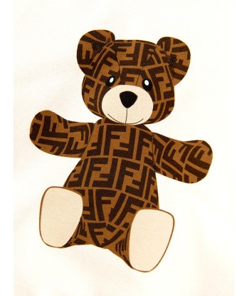 Fendi Baby Teddy Bear Hoodie rembourrage situé sous