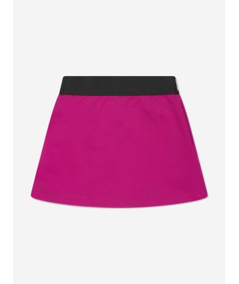 Dolce & Gabbana Girls Logo Band Skirt in Pink Les êtres humains sont 