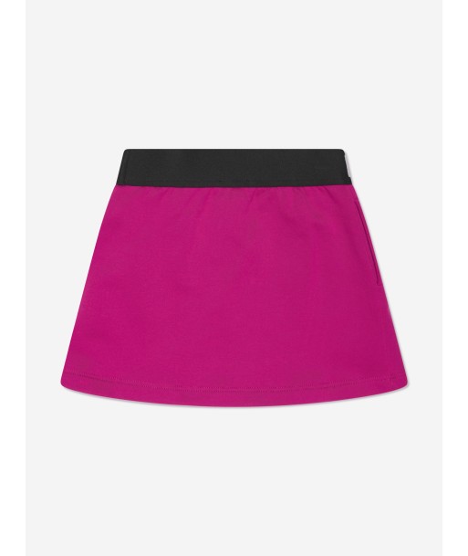 Dolce & Gabbana Girls Logo Band Skirt in Pink Les êtres humains sont 