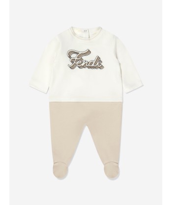 Fendi Baby Logo 3 Piece Gift Set prix