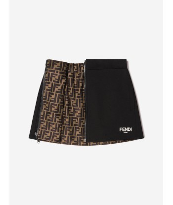 Fendi Girls Reversible Logo Skirt En savoir plus