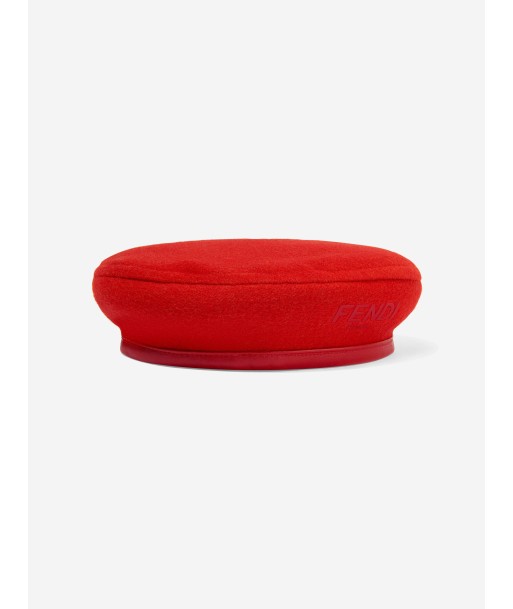 Fendi Girls Reversible Logo Beret Voir les baskets