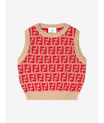 Fendi Girls Vest And Cardigan Twin Set à prix réduit toute l'année