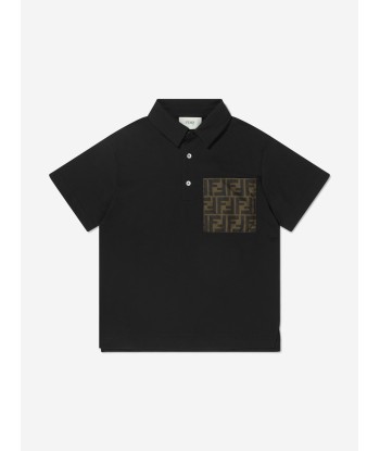 Fendi Boys Logo Pocket Polo Shirt 50-70% off 