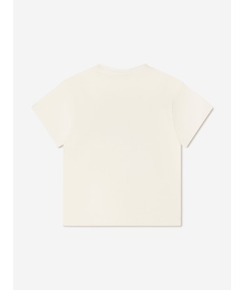 Fendi Boys Logo Print T-Shirt Par le système avancé 