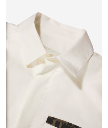 Fendi Boys Logo Pocket Shirt Les êtres humains sont 