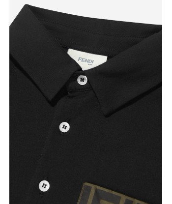 Fendi Boys Logo Pocket Polo Shirt 50-70% off 