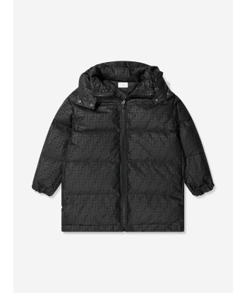 Fendi Kids Down Padded FF Logo Coat Dans la société mordern