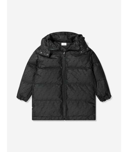 Fendi Kids Down Padded FF Logo Coat Dans la société mordern