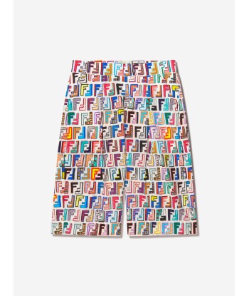 Fendi Boys All Over Logo Shorts livraison et retour toujours gratuits