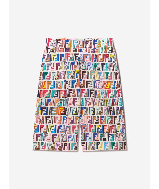 Fendi Boys All Over Logo Shorts livraison et retour toujours gratuits