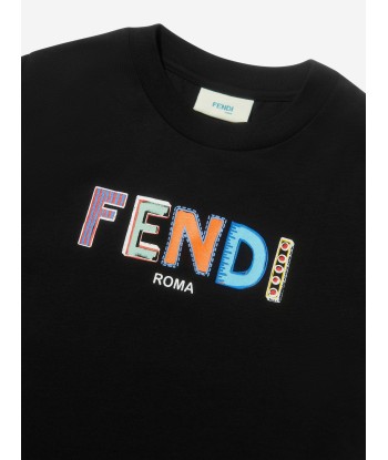 Fendi Boys Logo Print T-Shirt Fin de série