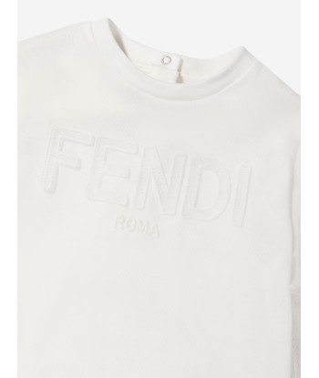 Fendi Baby Girls Logo T-Shirt le concept de la Pate a emporter 