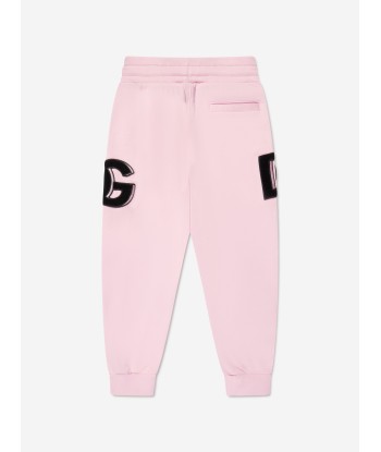 Dolce & Gabbana Girls Logo Joggers in Pink En savoir plus