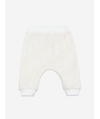 Fendi Baby Tonal FF Velour Joggers en linge