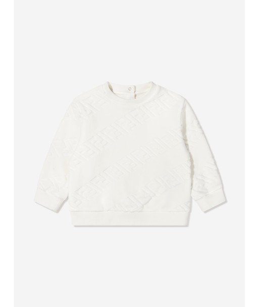 Fendi Baby Tonal FF Velour Sweatshirt Comment ça marche