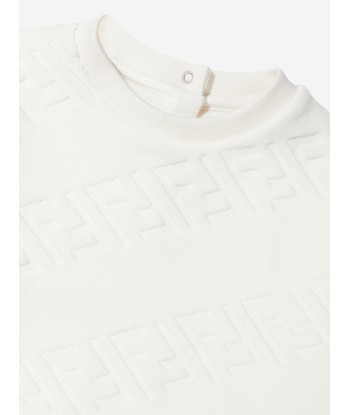 Fendi Baby Tonal FF Velour Sweatshirt Comment ça marche