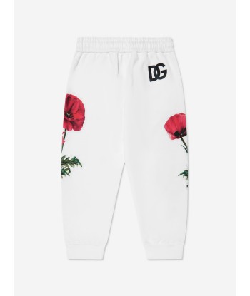 Dolce & Gabbana Girls Poppy Joggers in White Paris Déstockage Promo