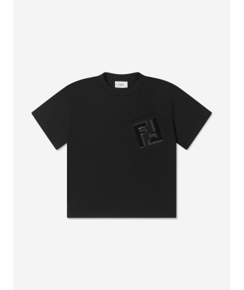 Fendi Boys Tonal FF Logo T-Shirt online