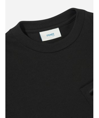 Fendi Boys Tonal FF Logo T-Shirt online