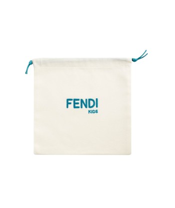 Fendi Girls FF Logo Bow Headband in Brown 50-70% off 