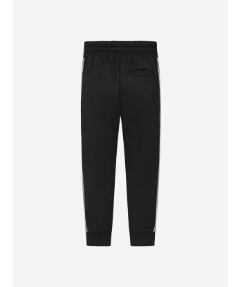 Fendi Kids Technical Sweatpants in Black est présent 