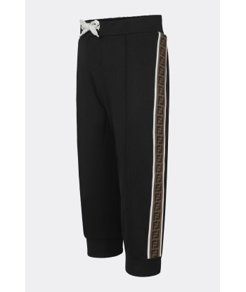 Fendi Kids Technical Sweatpants in Black est présent 