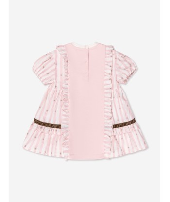 Fendi Baby Girls Bear Dress in Pink Comparez et commandez 