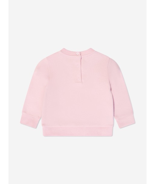 Fendi Baby Girls Logo Sweatshirt in Pink store