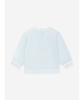 Fendi Baby Boys Teddy Bear Sweatshirt in Blue shop