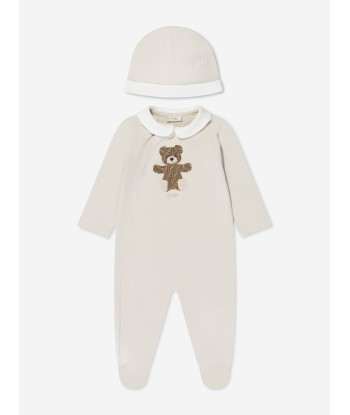 Fendi Baby Bear Babygrow Gift Set (2 Piece) in Beige 50% de réduction en Octobre 2024