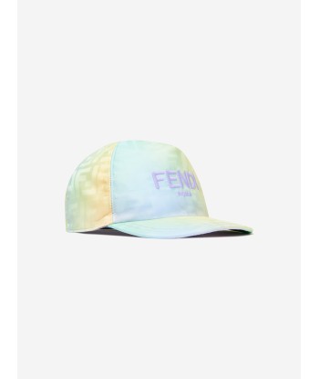 Fendi Girls Metaverse Baseball Cap in Multicolour de pas cher