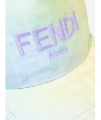 Fendi Girls Metaverse Baseball Cap in Multicolour de pas cher