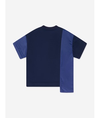 Fendi Boys Branded Pocket T-Shirt in Navy suggérées chez