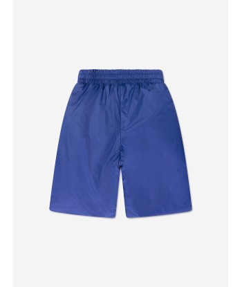 Fendi Boys Reversible Bermuda Shorts in Navy Paris Déstockage Promo