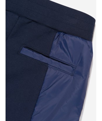 Fendi Boys Logo Sweatpants in Navy shop