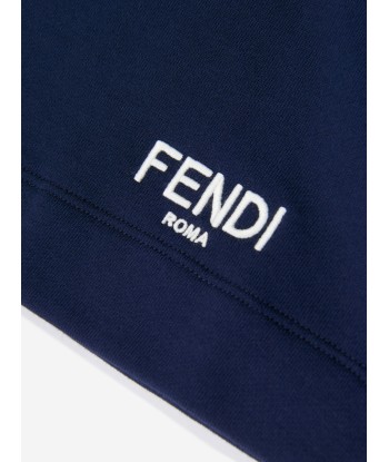 Fendi Boys Branded Pocket T-Shirt in Navy suggérées chez