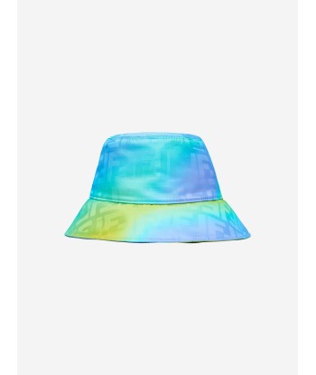 Fendi Kids Metaverse Bucket Hat in Multicolour Vous souhaitez 