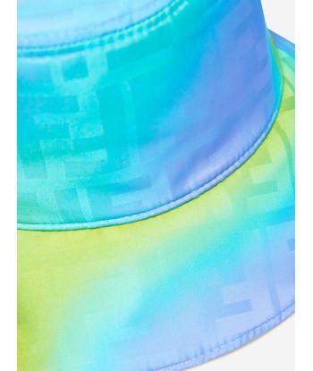 Fendi Kids Metaverse Bucket Hat in Multicolour Vous souhaitez 