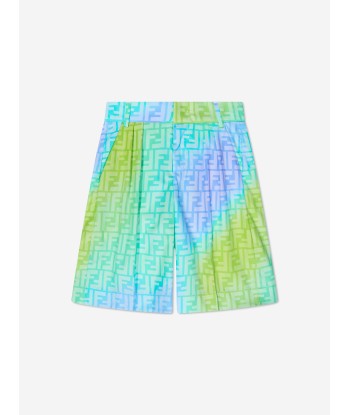 Fendi Boys Metaverse Bermuda Shorts in Multicolour le des métaux précieux