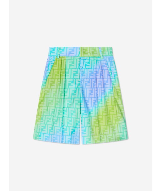 Fendi Boys Metaverse Bermuda Shorts in Multicolour le des métaux précieux