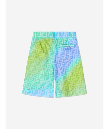 Fendi Boys Metaverse Bermuda Shorts in Multicolour le des métaux précieux