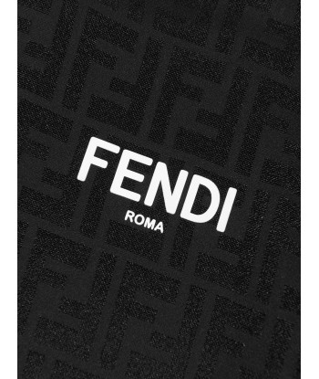 Fendi Kids FF Logo T-Shirt in Black Comparez plus de prix