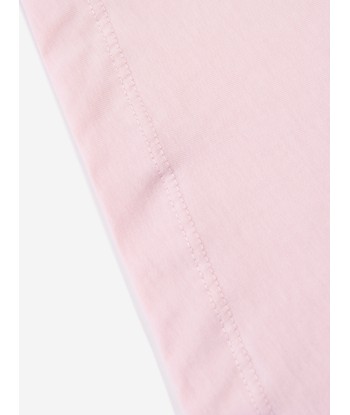 Fendi Girls Logo T-Shirt in Pink Dans la société mordern