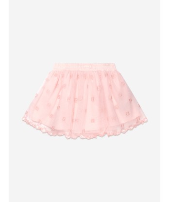 Fendi Baby Girls Embroidered Tulle Skirt in Pink suggérées chez