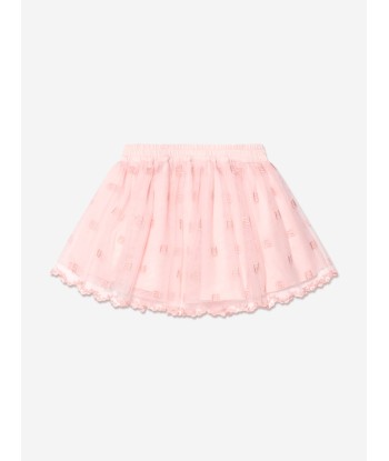 Fendi Baby Girls Embroidered Tulle Skirt in Pink suggérées chez