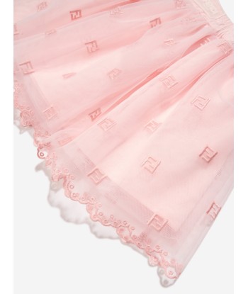 Fendi Baby Girls Embroidered Tulle Skirt in Pink suggérées chez