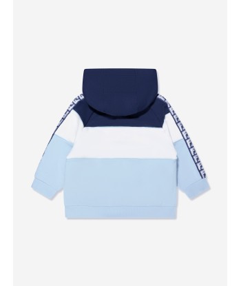 Fendi Boys Logo Hoodie in Blue les muscles