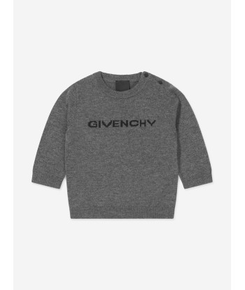 Givenchy Baby Boys Knitted Logo Jumper de pas cher