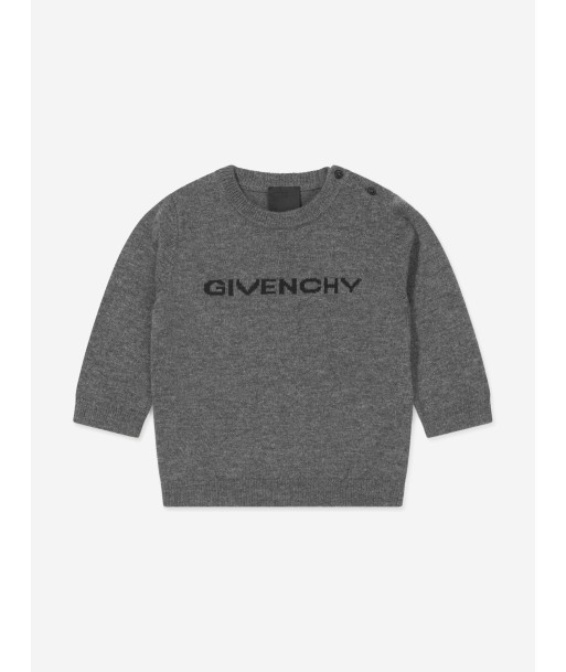 Givenchy Baby Boys Knitted Logo Jumper de pas cher